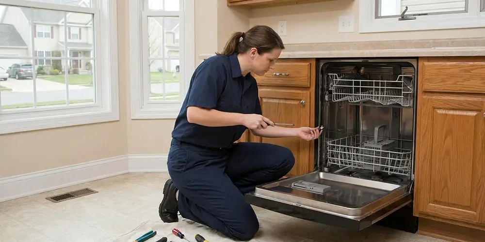 Dishwasher Latch Replacement in Holden, MA