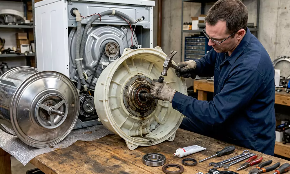 Washer Bearing Replacement in Holden, MA