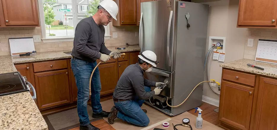 Propane Refrigerator Installation in Holden